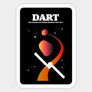 DART space mission Sticker